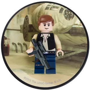 Lego Minifigurine Magnet Han Solo pas cher