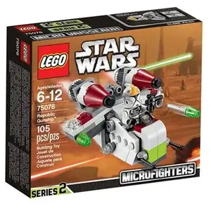 Lego Republic Gunship Microfighter 75076 pas cher