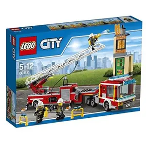 marque+generique Lego 60112 city : le grand camion de pompiers pas cher