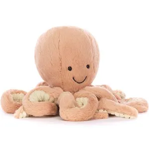 Jellycat Peluche Ocean Crew Odell pieuvre rose (23 cm) pas cher