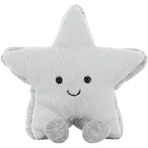 Jellycat Peluche Amuseable Silver Star (17 cm) pas cher