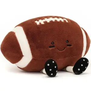 Jellycat Peluche Amuseable Ballon de football américain (28 cm) pas cher
