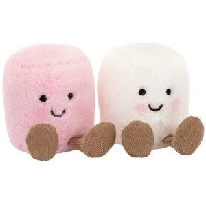 Jellycat Peluche Amuseable Guimauves (15 cm) pas cher