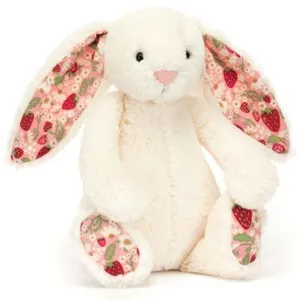 Jellycat Peluche Bashful Lapin en fleurs Crème (18 cm) pas cher
