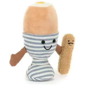 Jellycat Peluche Amuseable Eggetha l'Oeuf à la coque (16 cm) pas cher