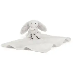 Jellycat Doudou plat Bashful Lapin Silver (34 cm) pas cher
