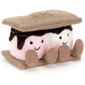 Jellycat Peluche Amuseable S'mores Marshmallow (12 cm) pas cher