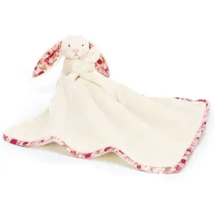 Jellycat Doudou plat Lapin en fleurs Cream pas cher
