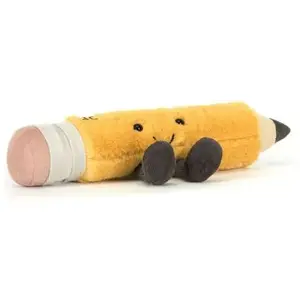 Jellycat Peluche Amuseable Crayon (21 cm) pas cher