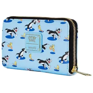 Loungefly: Fantastic Beasts - Tweety & Sylvester AOP Zip Wallet pas cher