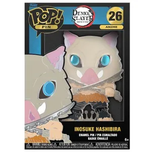 Funko Demon Slayer - Pop Large Enamel Pin N° 26 - Inosuke Hasibira W/ Chase pas cher