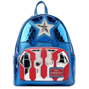Disney Loungefly Captain America - Cosplay Rugtas - Blauw