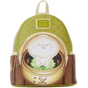 Sac à dos - LOUNGEFLY - Bao Bamboo Steamer - Beige - Mickey Mouse - En... pas cher