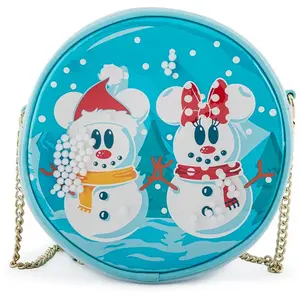 Sac bandoulière fille Loungefly Disney Snowman Mickey Minnie pas cher
