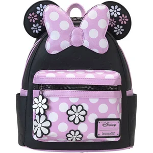 Loungefly Sac à Dos Floral Rock Minnie Mini pas cher