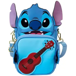 DISNEY BY LOUNGEFLY SAC À BANDOULIÈRE LILO & STITCH CAMPING CROSSBUDDI
