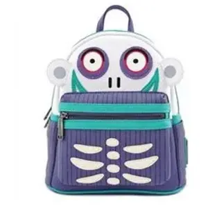 Disney Sac à dos Loungefly - Barrel - L'Étrange Noël De Monsieur Jack - Bleu/vert pas cher