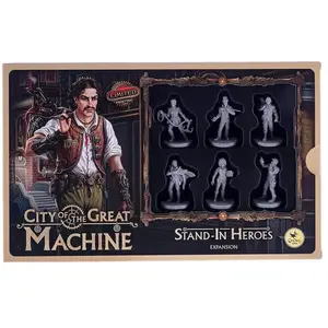 Asmodee Crowd Games - City of the Great Machine: Stand-In Heroes - Board Game - English pas cher