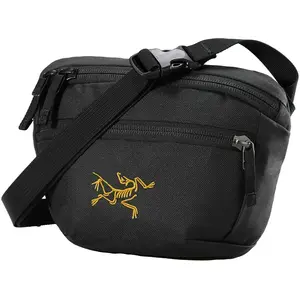 Arcteryx Mantis 1 Heuptas 24K Black 1,5L pas cher