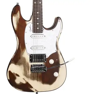 Godin Session T-PRO Kanyon Burst Hangover RN elektrische gitaar pas cher