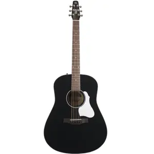 Seagull S6 Classic Black A/E elektrisch-akoestische westerngitaar zwart pas cher