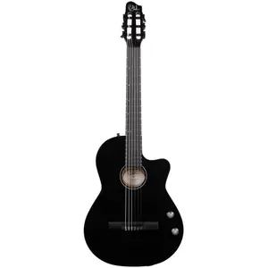 Godin Arena PRO LTD CW Onyx Black EQ elektrisch-akoestische westerngitaar pas cher