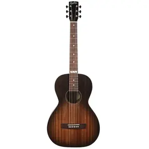 Godin Mahogany Parlor LTD Black Burst A/E elektrisch-akoestische westerngitaar pas cher
