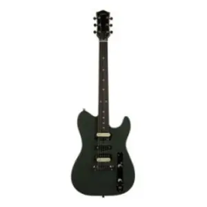 Godin Radium Matte Green RW elektrische gitaar met gigbag pas cher