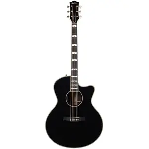 Godin Connaisseur MJ BLK RW elektrisch-akoestische westerngitaar met koffer pas cher