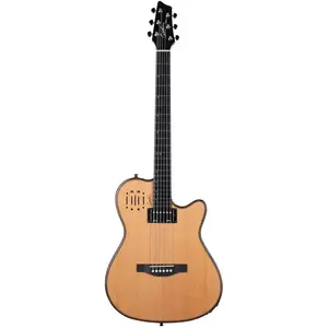 Godin A6 Ultra Deluxe, Natural HG elektrisch-akoestische westerngitaar pas cher