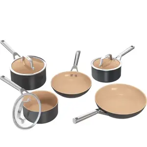 Batterie de cuisine 5 pièces céramique - Ninja - ExtendedLife CW95005E...