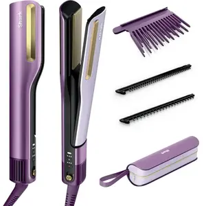 Shark SilkiPro Straight Lisseur + Sèche-cheveux tout-en-un avec étui d... pas cher
