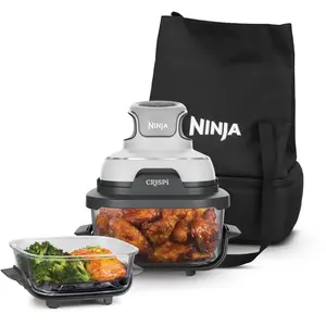 Air Fryer modulaire en verre Ninja CRISPi avec sac de transport inclus | FN102EU | par SharkNinja pas cher