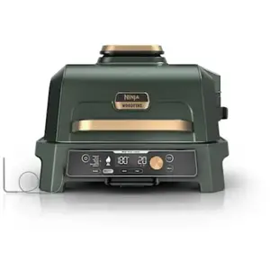 Barbecue électrique et fumoir Ninja Woodfire Pro Connect XL avec houss... pas cher