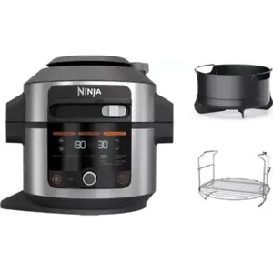 Multicuiseur NINJA Foodi OL550EU gris/noir 6 L, 11 modes de cuisson do...