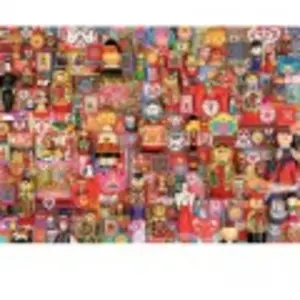 Cobble Hill Puzzle 1000 Puppen (1000 pièces) pas cher