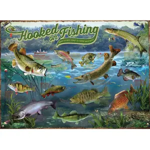 Cobble Hill Hooked on Fishing Hill-40180 pas cher