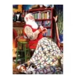 Cobble Hill Le Quilt du Père Noël Hill-40301 pas cher