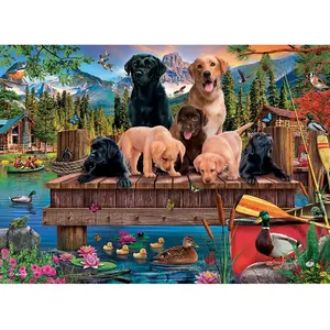 Cobble Hill Chiens et Canards (Famille) Hill-47038 pas cher