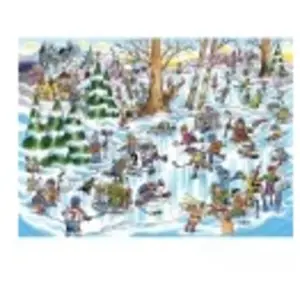 Cobble Hill DoodleTown: Hockey Town Hill-44506 pas cher