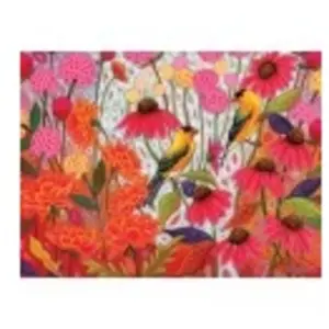 Cobble Hill legpuzzel 275 stukken Springtime Goldfinches pas cher