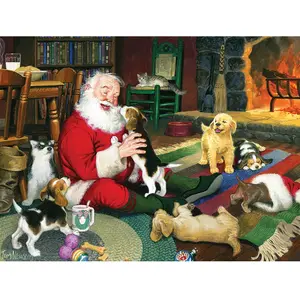 Cobble Hill Pièces XXL - La Récréation du Père Noël Hill-48008 pas cher