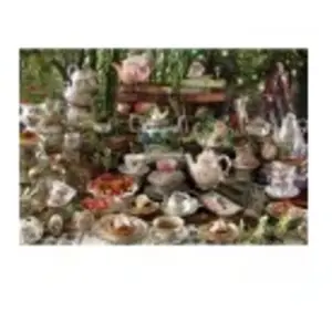 Cobble Hill Mad Hatter's Tea Party Hill-49004 pas cher