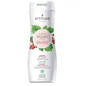 Attitude - Gel douche Vigne rouge Super leaves 473 ml - Attitude pas cher