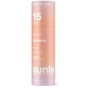 Attitude - Sunly Lip Balm Coconut SPF 15 - 8.5gr pas cher