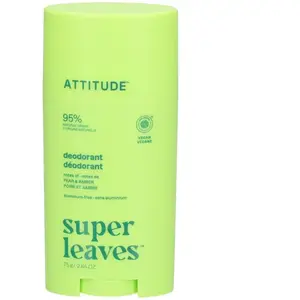 Attitude, Déodorant, Natürliches Deo Super Leaves Pear & Amber Deodora... pas cher