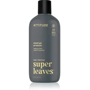 Attitude Super Leaves Men Amber & Citrus Showergel pas cher