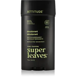 Attitude Super Leaves Men Matcha & Bergamot Deodorant pas cher