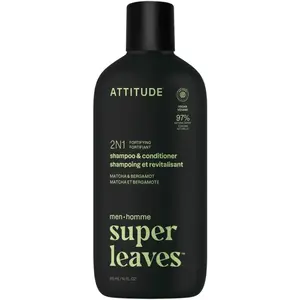 Attitude Super Leaves Men Versterkende 2-In-1 Shampoo & Conditioner pas cher