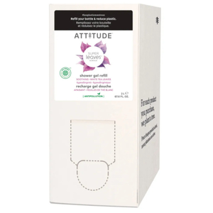Attitude Super leaves douche gel kalmerend eco refill 2 Liter pas cher